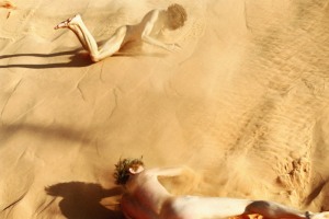 Ryan McGinley. Falling Sand, 2007.